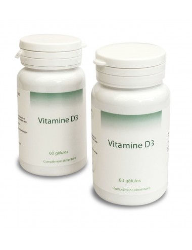 Vitamine D3 - 2 boîtes