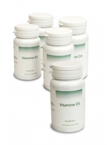 Vitamine D3 - 4 boîtes + 1...